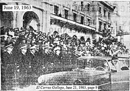 The incorrupt arm of St. Teresa comes to Ferrol