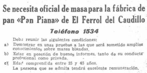 Pan Piana job advertisement