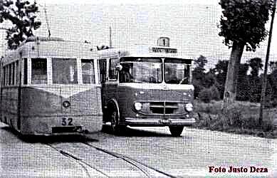 Last day of tram service