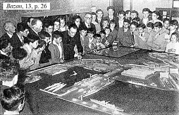 Schoolchildren tour Bazan