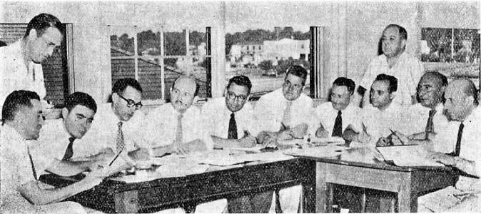 Bazan engineers and technicians in Charleston, S.C.