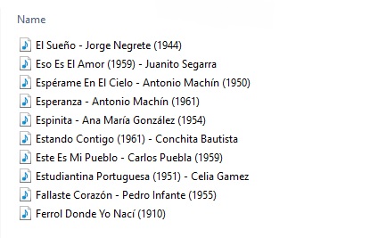 Playlist of the eleventh instalment