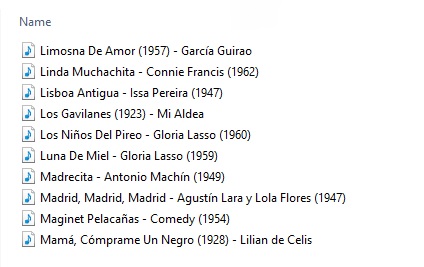 Playlist of the sixteenth instalment