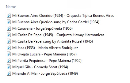 Playlist of the eighteenth instalment