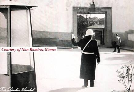 White-collar employees gate