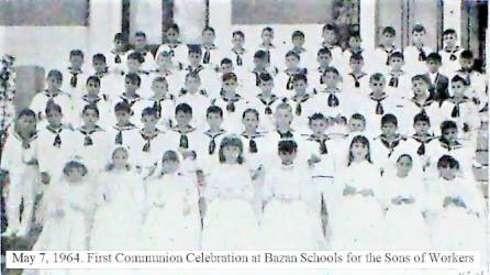 First Communion at the Schools For the Sons of Workers