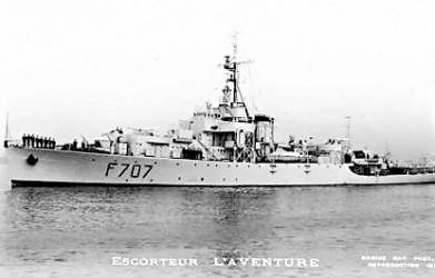 French frigate L'Aventure