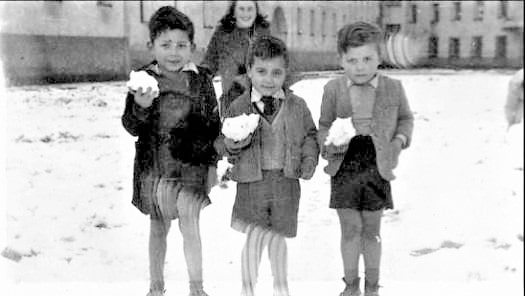 Snowfall in Ferrol, 1957